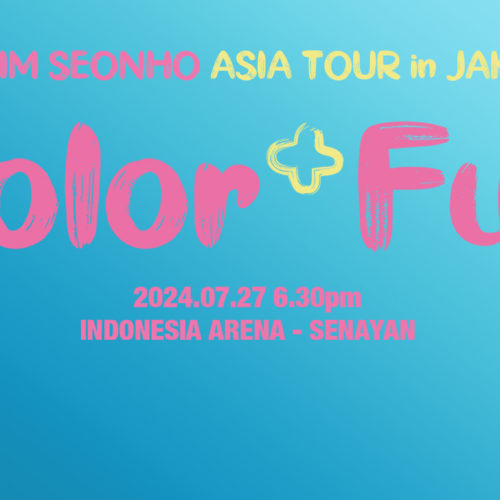 2024 KIM SEONHO ASIA TOUR (Color Full) in JAKARTA